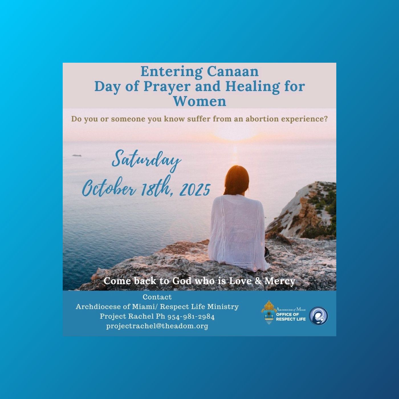 Entering Canaan Day of Prayer and Healing for Women